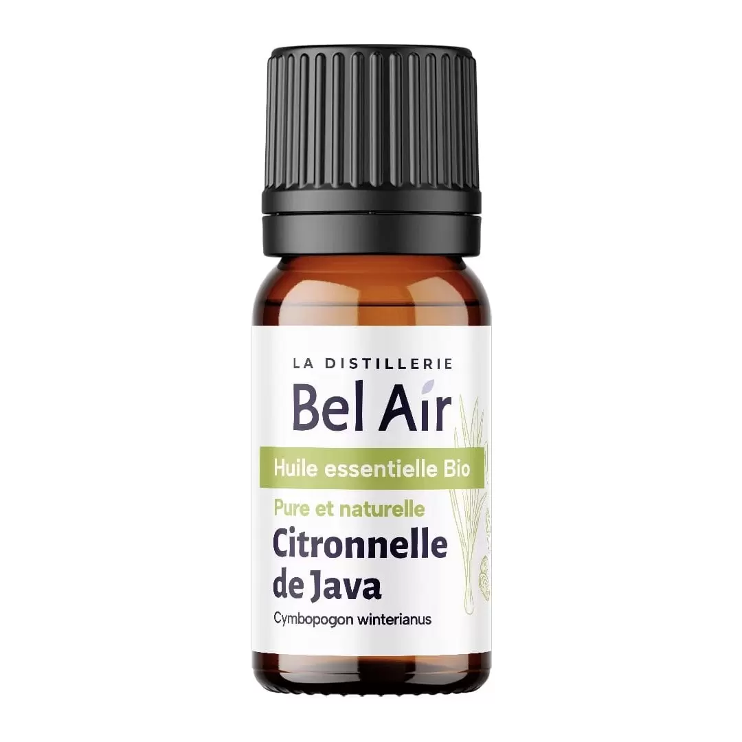 Huile essentielle de Citronnelle de Java BIO - 10ml - Distillerie Bel Air