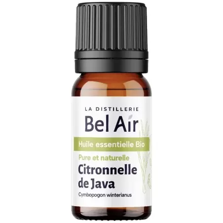 Huile essentielle de Citronnelle de Java BIO - 10ml - Distillerie Bel Air