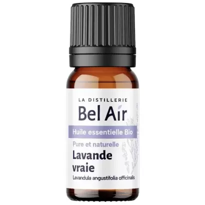 Huile essentielle de Lavande Vraie BIO - 10ml - Distillerie Bel Air