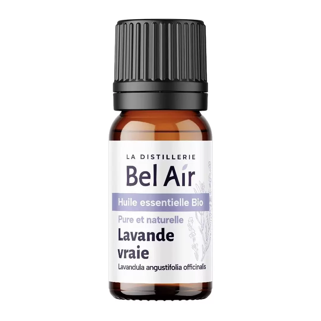 Huile essentielle de Lavande Vraie BIO - 10ml - Distillerie Bel Air