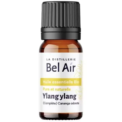 Huile essentielle d'Ylang Ylang BIO - 10ml - Distillerie Bel Air