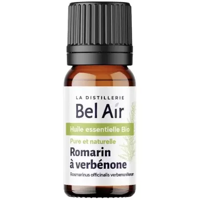Huile essentielle de Romarin à Verbénone BIO - La Distillerie Bel Air