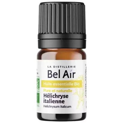 Huile essentielle d'Hélichryse Italienne BIO - La Distillerie Bel Air