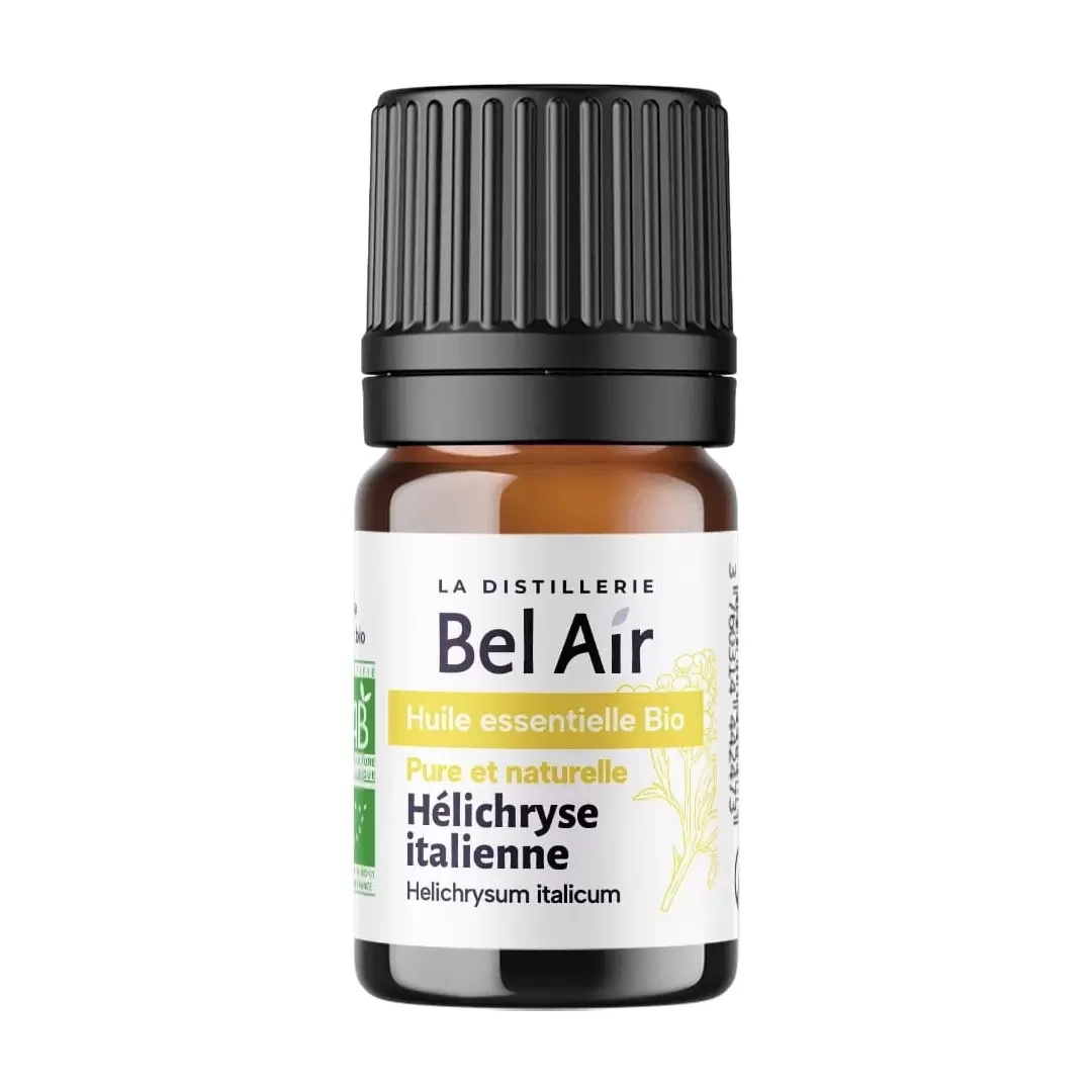 Huile essentielle d'Hélichryse Italienne BIO - La Distillerie Bel Air