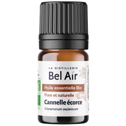 Huile essentielle bio Cannelle de Ceylan Écorce - Distillerie Bel Air
