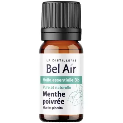 Huile essentielle de Menthe Poivrée BIO - 10ml - La Distillerie Bel Air
