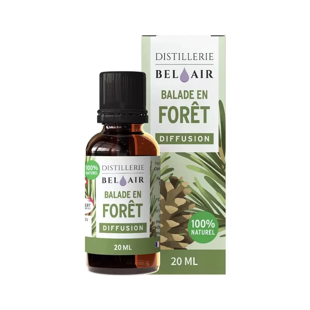 Synergie Balade en Forêt - 20ml - Parfum d'ambiance bio - La Distillerie Bel Air