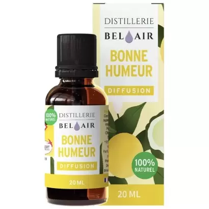 Synergie Bonne Humeur - 20ml - Parfum d'ambiance bio - La Distillerie Bel Air