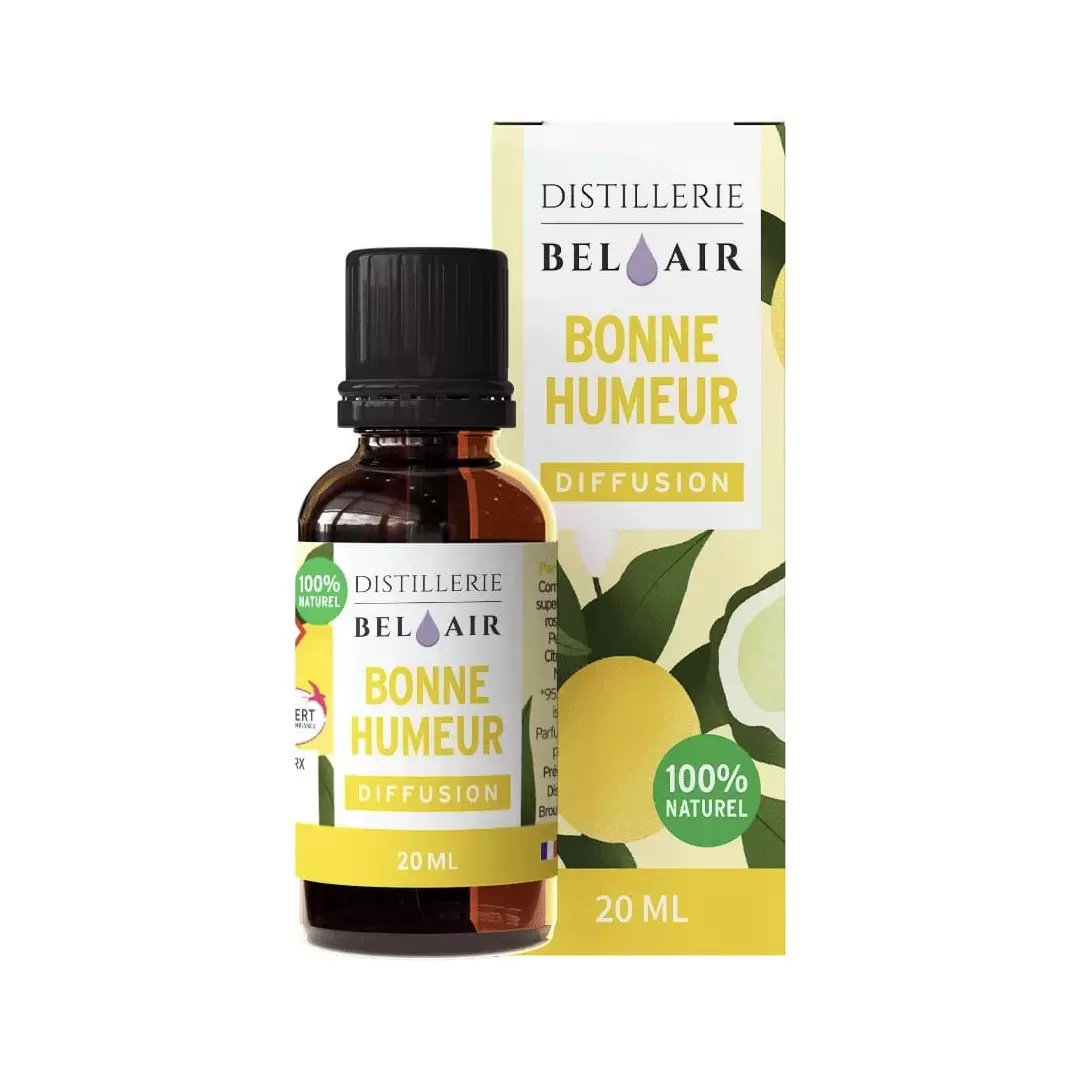 Synergie Bonne Humeur - 20ml - Parfum d'ambiance bio - La Distillerie Bel Air