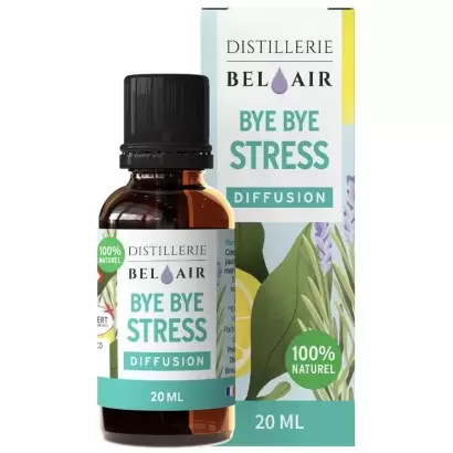 Synergie Bye Bye Stress - 20ml - Parfum d'ambiance bio - La Distillerie Bel Air
