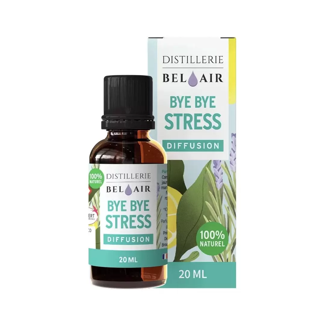 Synergie Bye Bye Stress - 20ml - Parfum d'ambiance bio - La Distillerie Bel Air