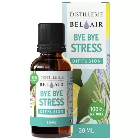 Synergie Bye Bye Stress - 20ml - Parfum d'ambiance bio - La Distillerie Bel Air