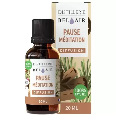 Synergie Pause Méditation - 20ml - Parfum d'ambiance bio - La Distillerie Bel Air