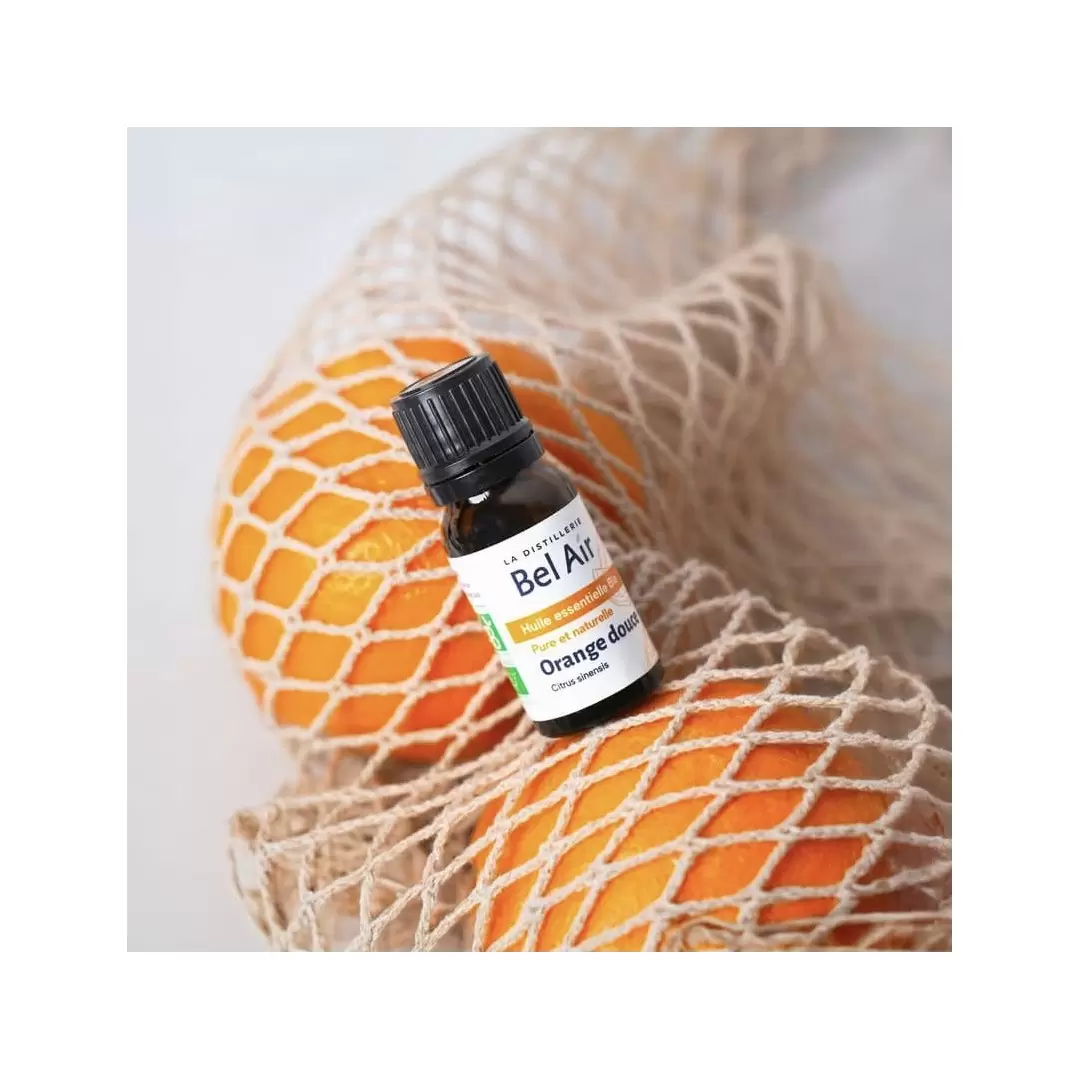 Huile essentielle d'Orange Douce BIO - 10ml - La Distillerie Bel Air