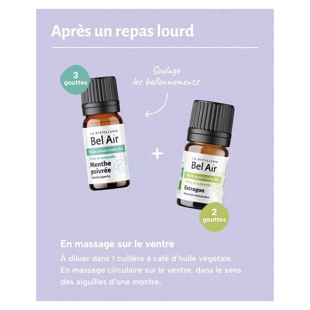 Huile essentielle d'Estragon BIO - 5ml - La Distillerie Bel Air