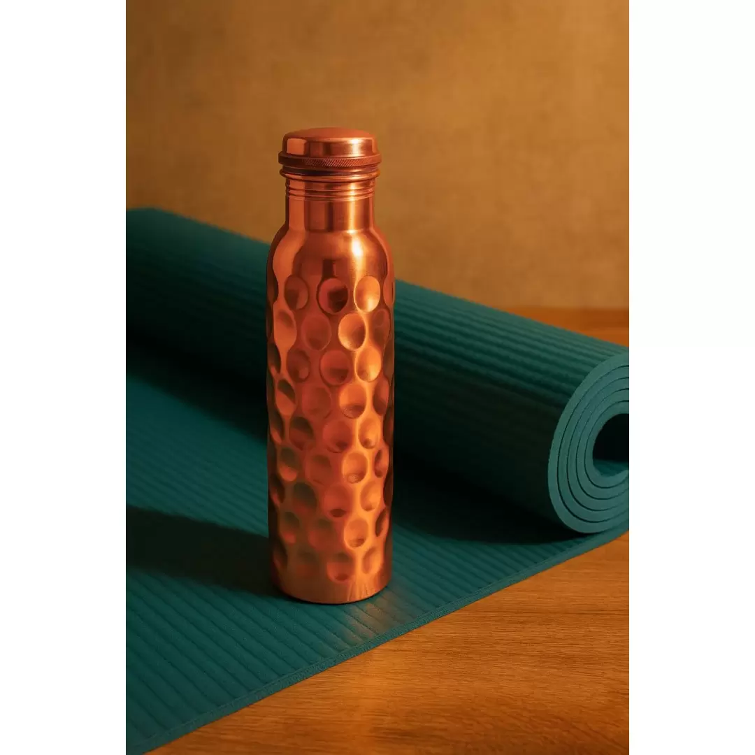 Gourde en cuivre martelé - 950ml