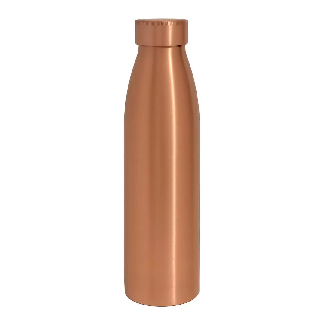 Gourde en cuivre poli mat - 950ml