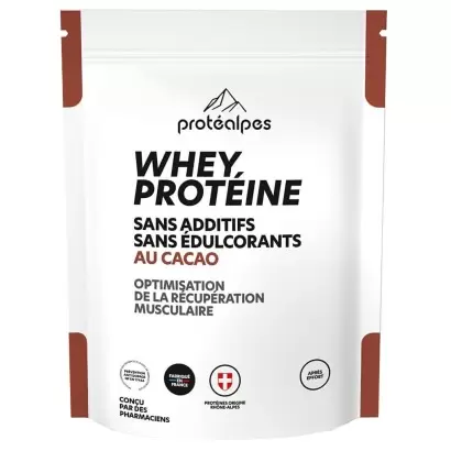 Whey Protéine Cacao - 750g - Protéalpes