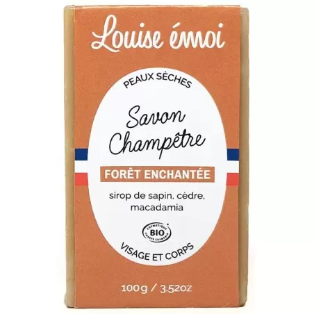 Savon Bio au Pin de Sibérie & Cèdre - Forêt enchantée - Louise émoi