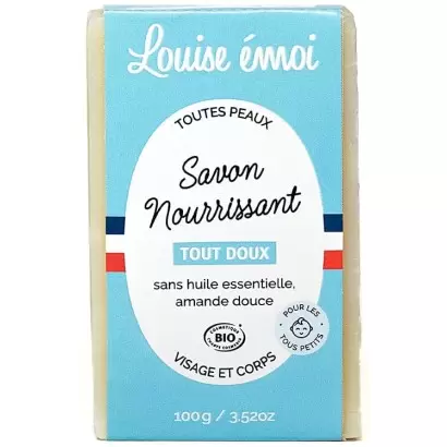 Savon Neutre bébés & enfants Bio - Tout doux - 100g - Louise Émoi