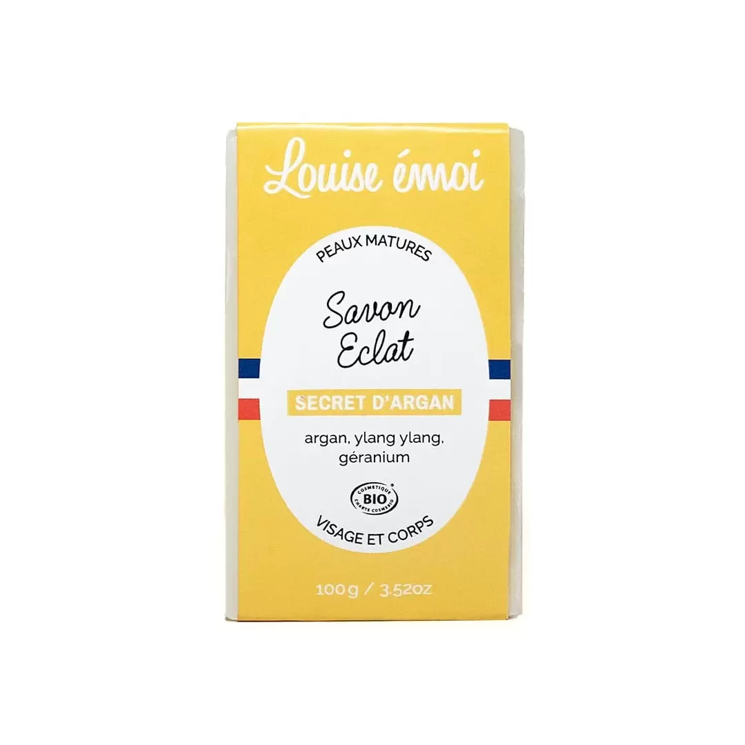 Savon BIO à l'argan - Secret d'Argan - 100g - Louise émoi