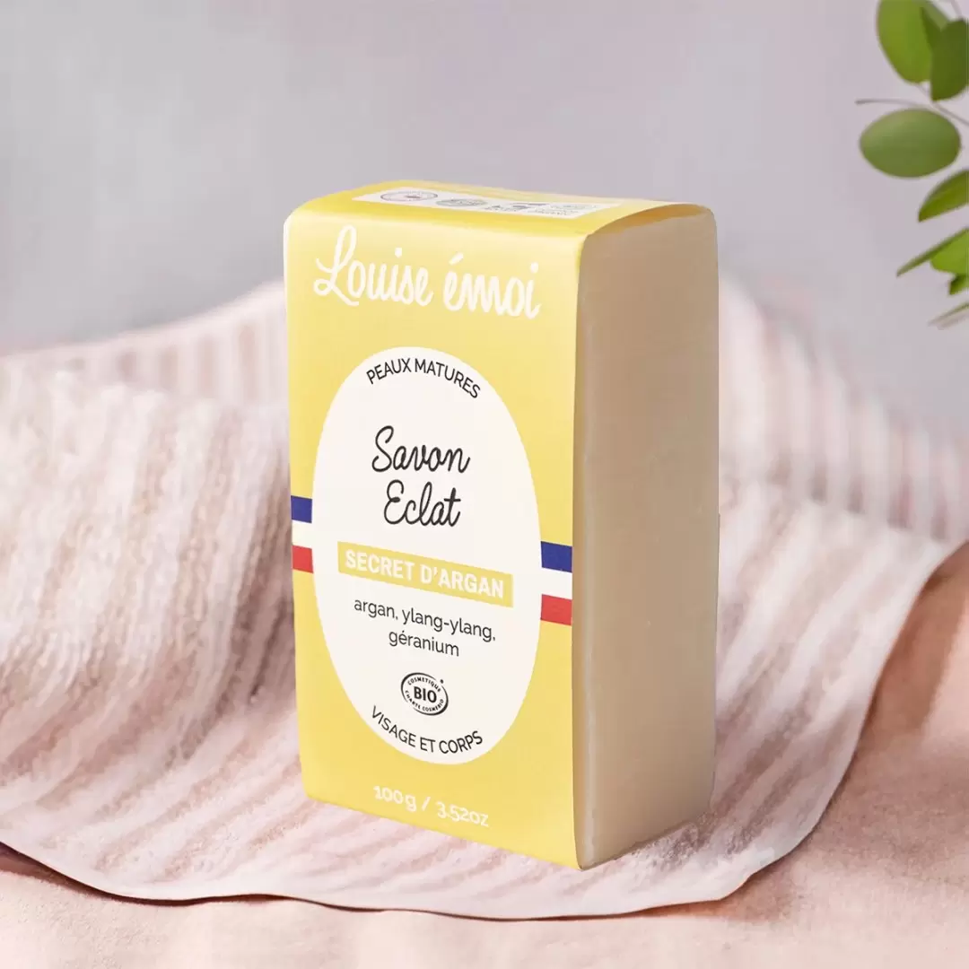 Savon BIO à l'argan - Secret d'Argan - 100g - Louise émoi