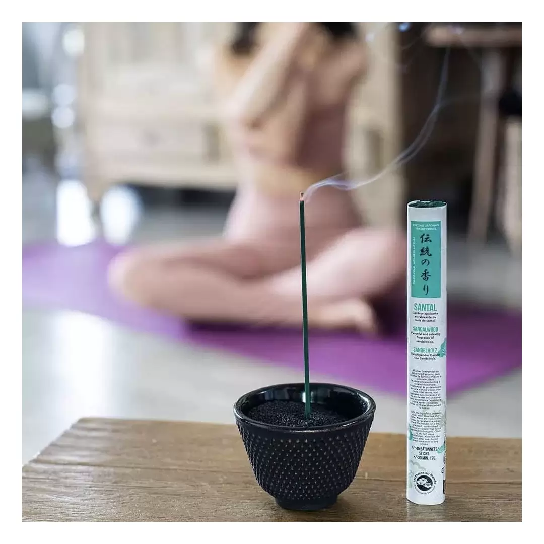 Encens japonais Santal Blanc - Méditation - Les Encens du Monde