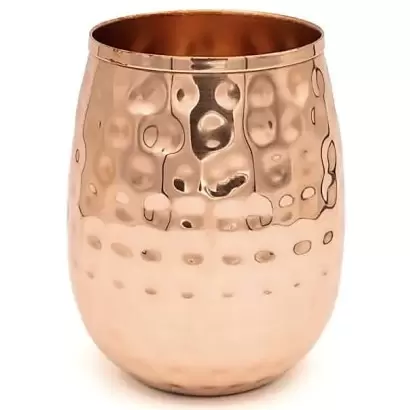 Gobelet en cuivre martelé - 350ml