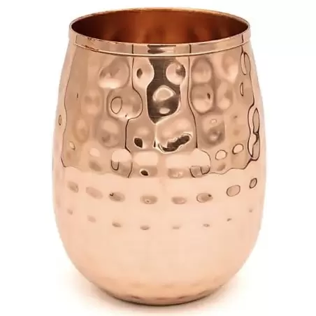 Gobelet en cuivre martelé - 350ml