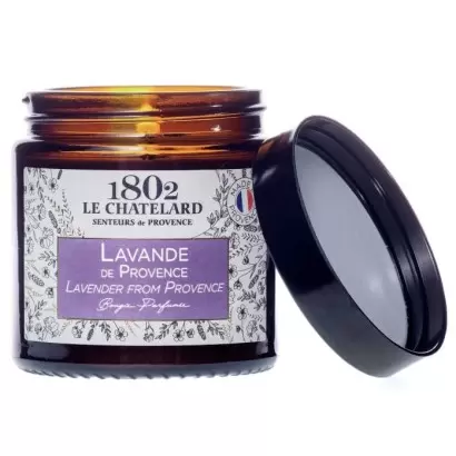 Bougie parfumée Lavande de Provence - 80g - Le Chatelard 1802