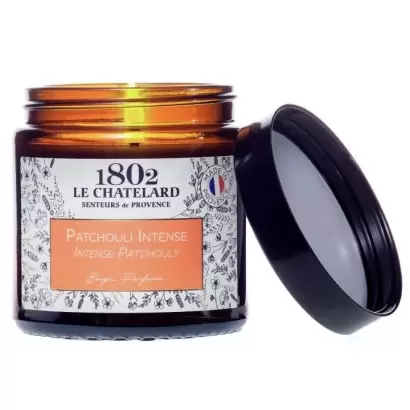 Bougie parfumée Patchouli Intense - 80g - Le Chatelard 1802