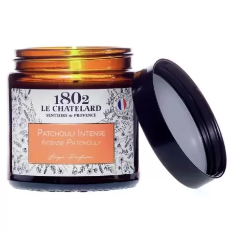 Bougie parfumée Patchouli Intense - 80g - Le Chatelard 1802
