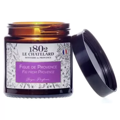 Bougie parfumée Figue de Provence - 80g - Le Chatelard 1802