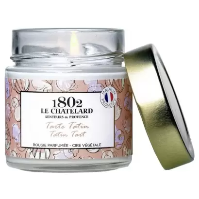 Bougie parfumée Tarte Tatin - 180g - Le Chatelard 1802