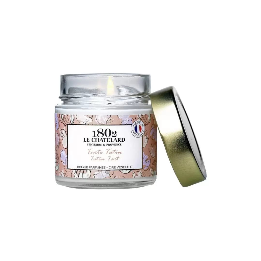 Bougie parfumée Tarte Tatin - 180g - Le Chatelard 1802
