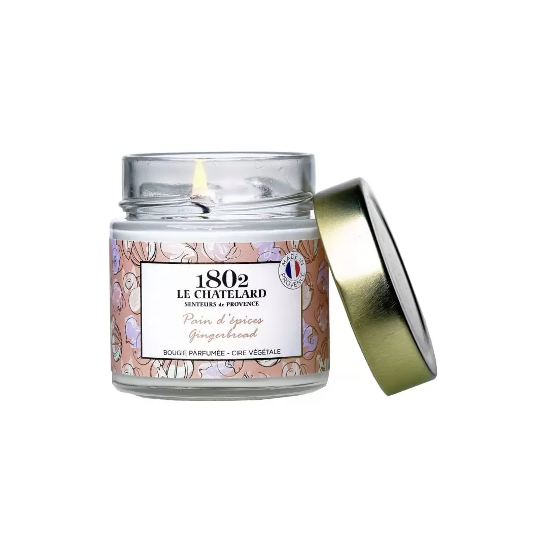 Bougie parfumée Pain d'Épices - 180g - Le Chatelard 1802