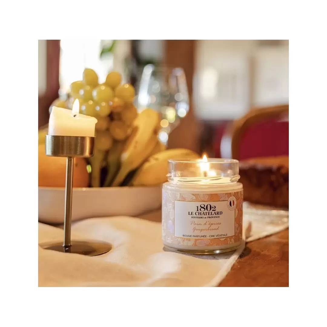 Bougie parfumée Pain d'Épices - 180g - Le Chatelard 1802