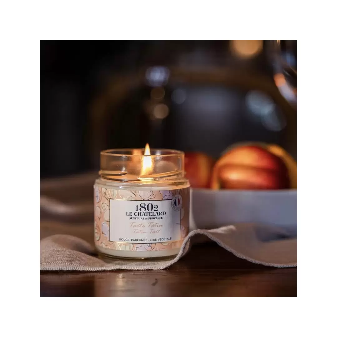 Bougie parfumée Tarte Tatin - 180g - Le Chatelard 1802