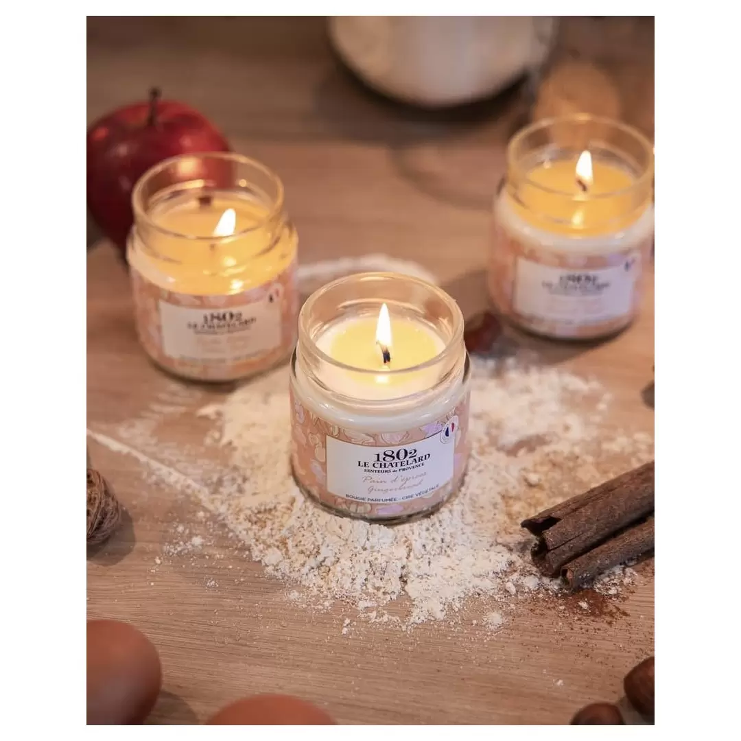 Bougie parfumée Pain d'Épices - 180g - Le Chatelard 1802