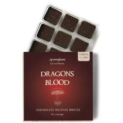 Briques d'encens Sang Dragon sans fumée - Aromafume