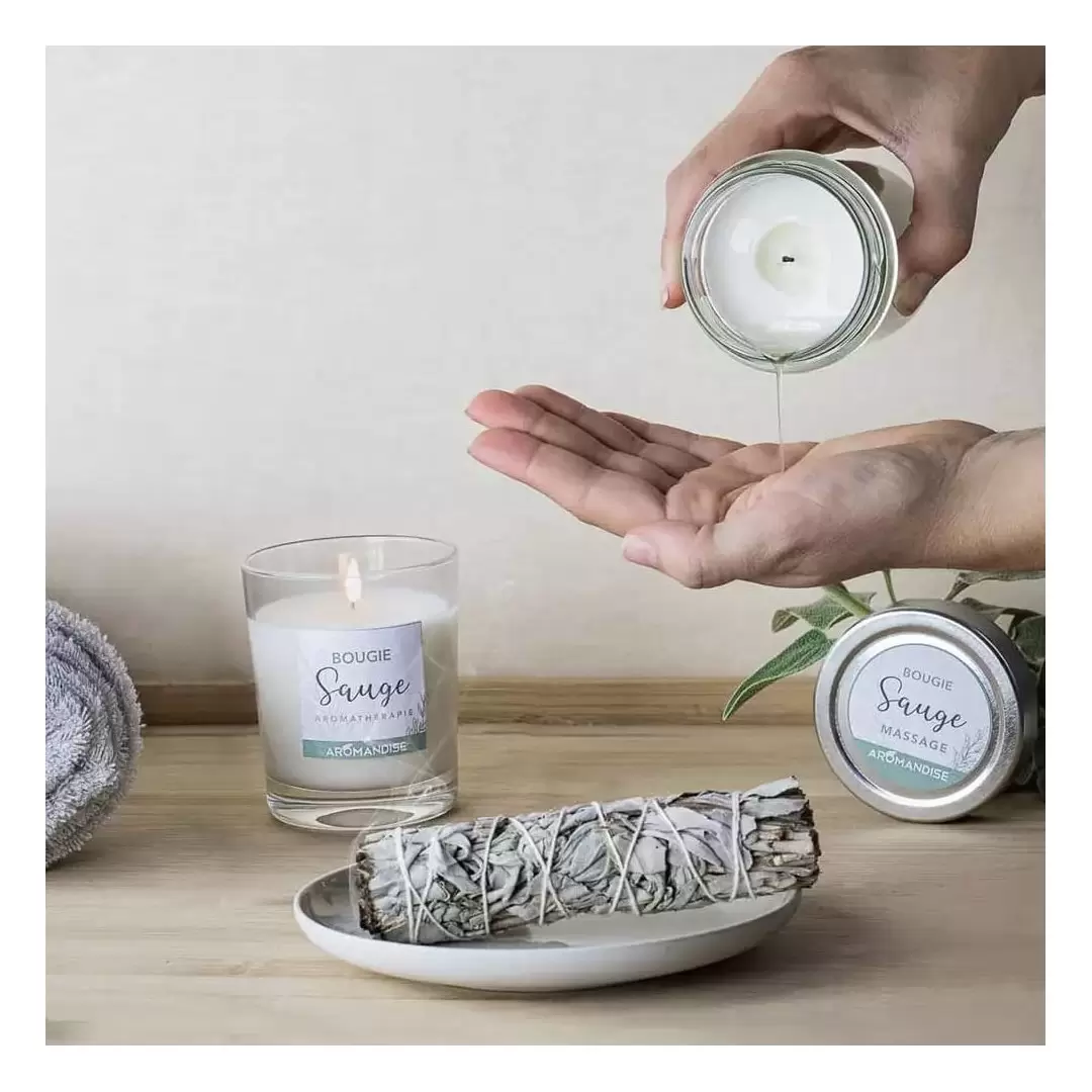 Coffret Rituel Protecteur Sauge - Aromandise - Made in France 🇫🇷