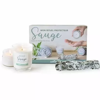 Coffret Rituel Protecteur Sauge - Aromandise - Made in France 🇫🇷