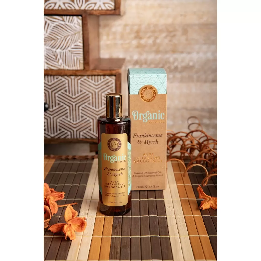 Parfum d’ambiance Encens & Myrrhe – Organic Goodness – Song of India