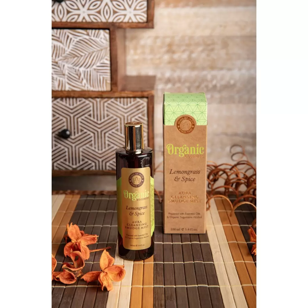 Parfum d’ambiance Citronnelle & Épices – Organic Goodness