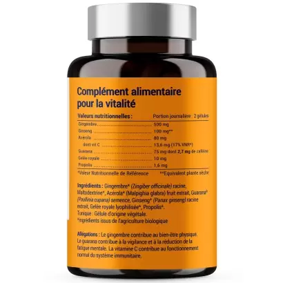 Gélules Formule Boost Bio – Laboratoires Enova