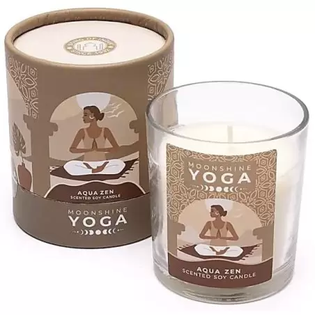 Bougie ayurvédique Aqua Zen - Moonshine Yoga - Song of India