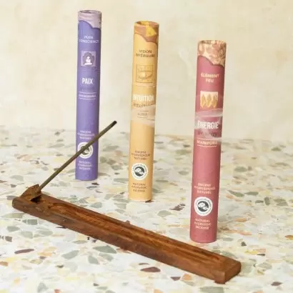 Encens ayurvédique - Énergie - Élément feu - Les Encens du Monde