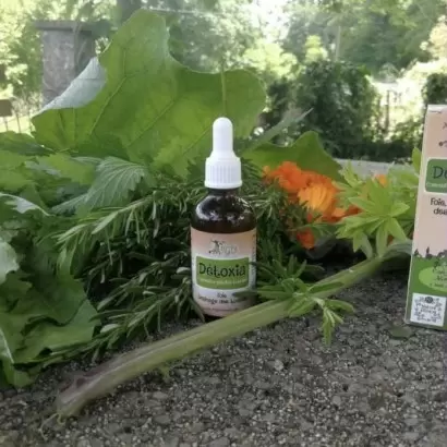 Concentré de plantes BIO - foie & drainage toxines - Détoxia - Argia