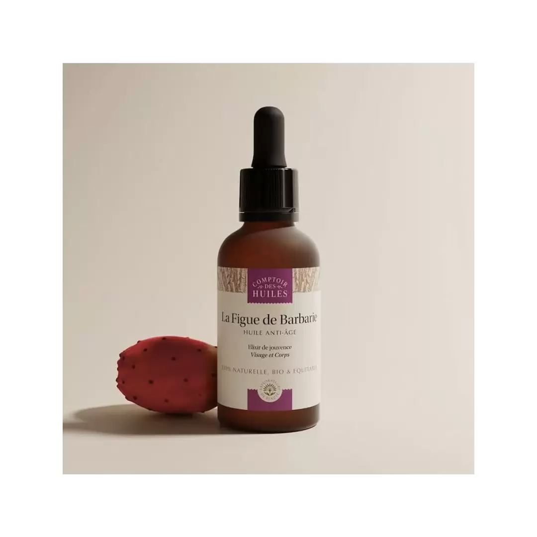 Huile de figue de barbarie BIO - 50ml - Comptoir des Huiles
