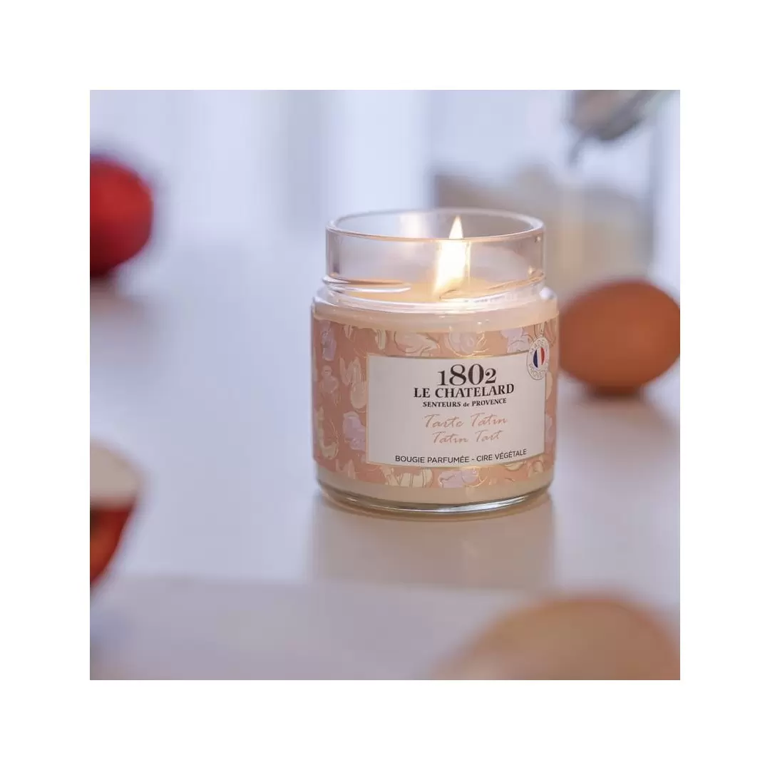 Bougie parfumée Tarte Tatin - 180g - Le Chatelard 1802